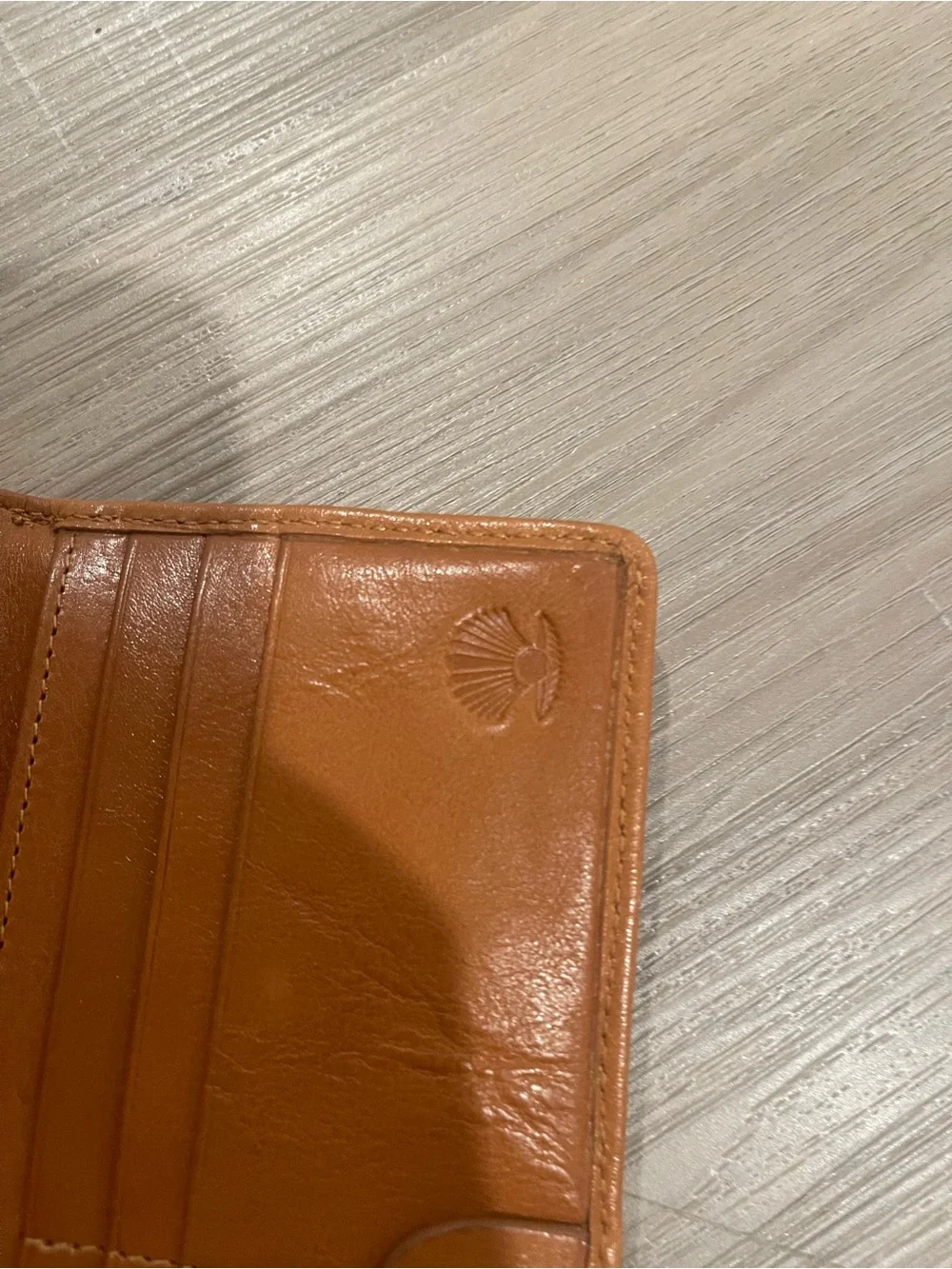 Modalu Tan Leather Continental Wallet